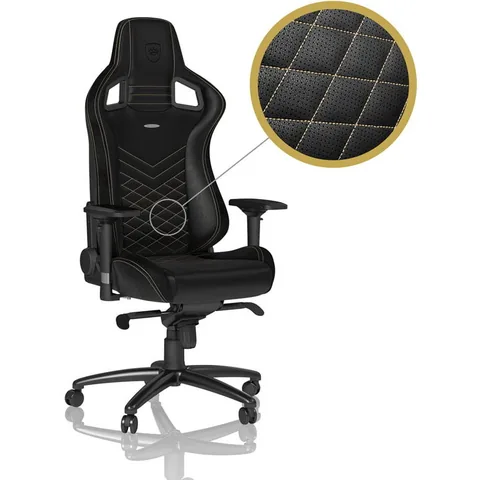 NobleChairs EPIC Negru NBL-PU-GOL-002