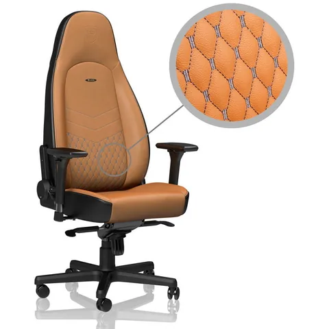 NobleChairs ICON Piele Originala Portocaliu
