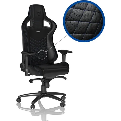 NobleChairs EPIC Negru/Albastru