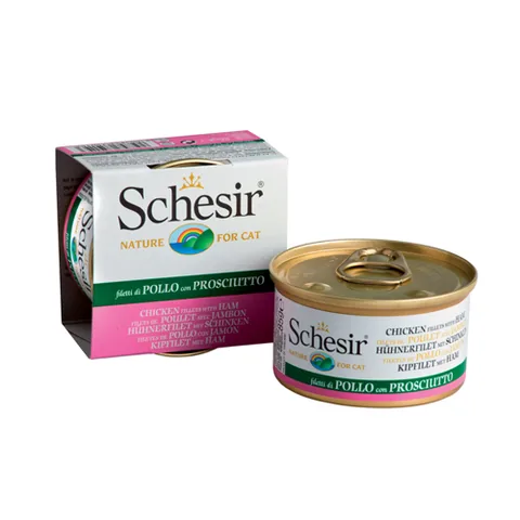 Hrana Umeda Pisica Schesir Pui File/Sunca 85g