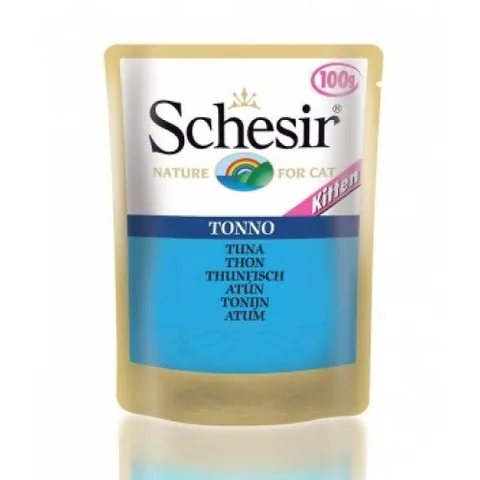 Hrana Umeda pentru Pisici Schesir Junior Plic Ton 85g