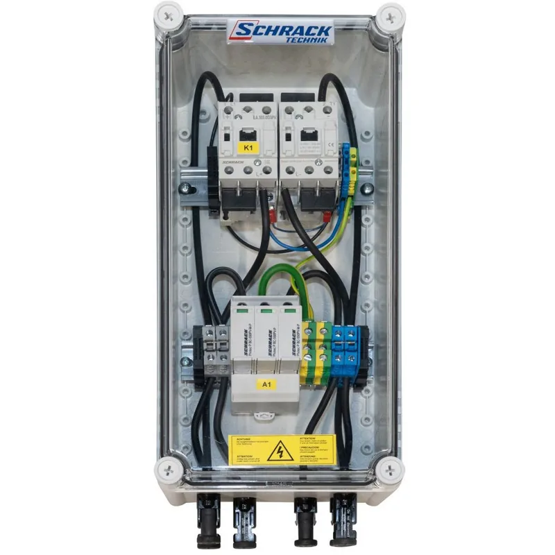 Schrack PV-CombiBox BC Prot.+Fire 1MppTracker1000Vdc