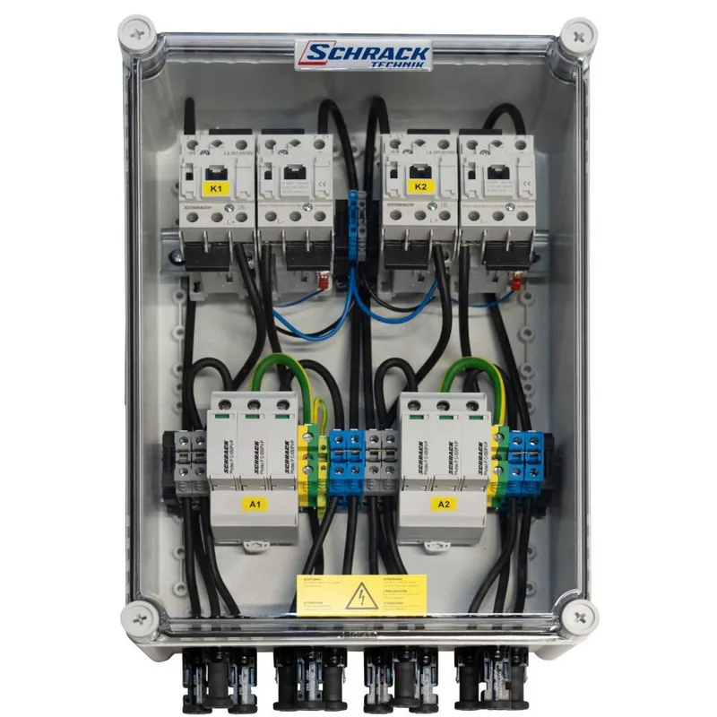 Schrack PV-CombiBox C Prot.+Fire 2MppTracker1000Vdc