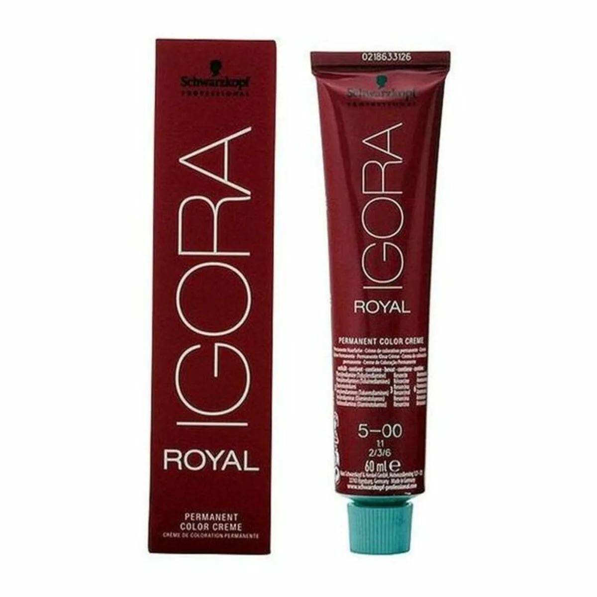 Schwarzkopf Igora Royal 60ml 5-00 Light Brown Natural Extra