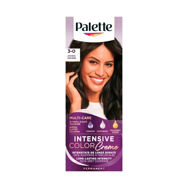 Schwarzkopf Palette Intensive Color Creme 110ml N2 Saten Inchis