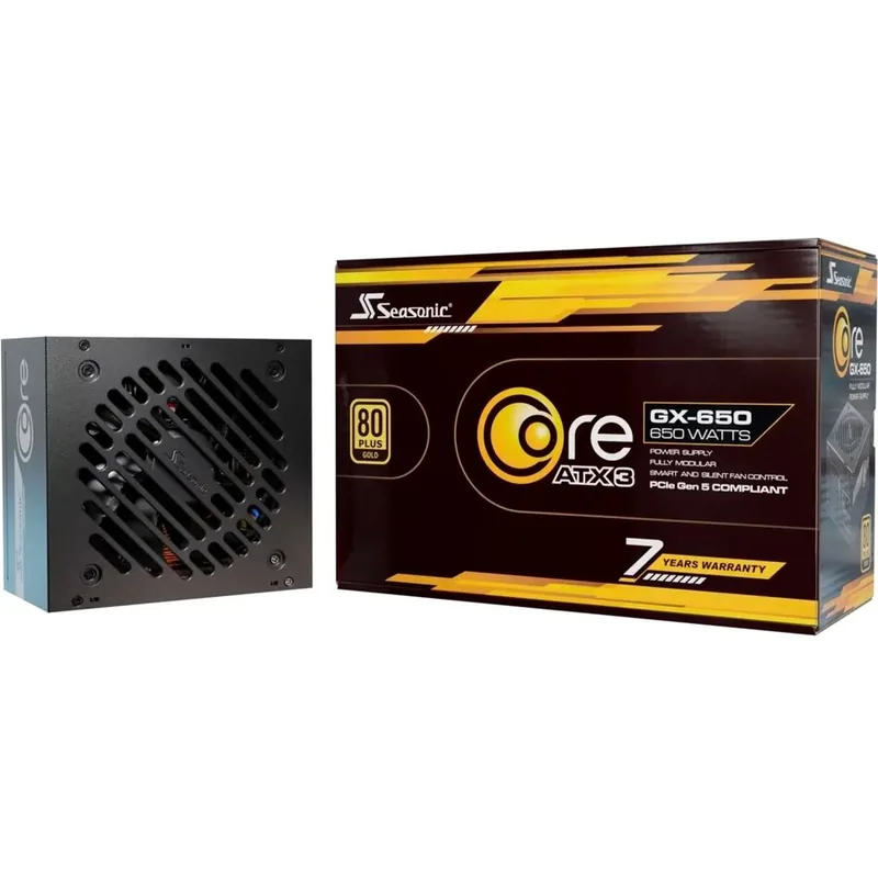 Seasonic Core GX-650 V2 SRP-CGX651-A5A32SF
