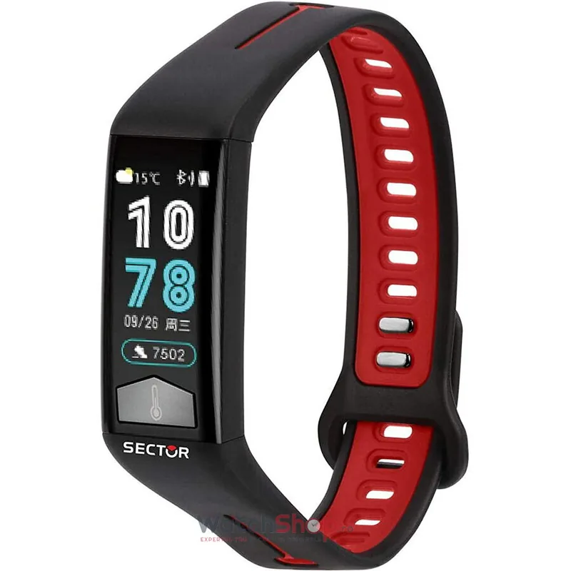 Sector EX-11 SmartWatch Negru Rosu