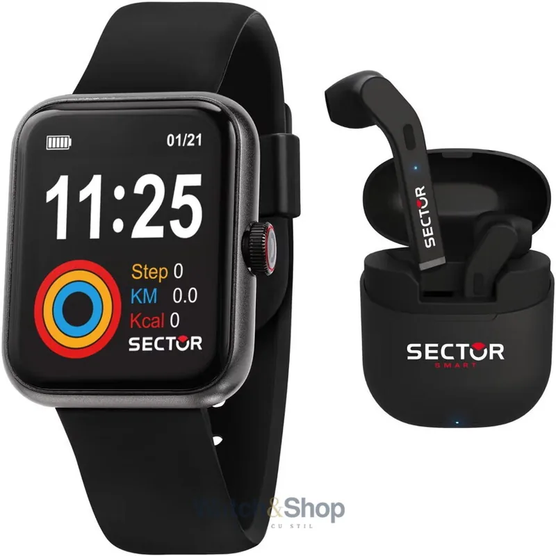 Sector SmartWatch S-03 Negru