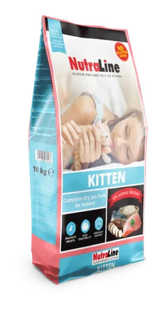 Hrana Uscata pentru Pisici Junior Nutraline Cat Kitten 1.5kg