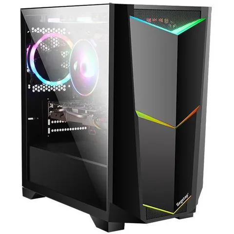 Segotep Ares Mid Tower Tempered Glass Negru