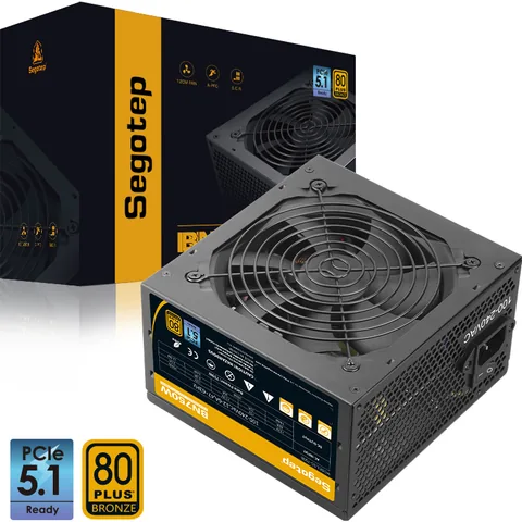 Segotep BN750W V2 750W 80 PLUS Bronze PCIe 5.1 Negru