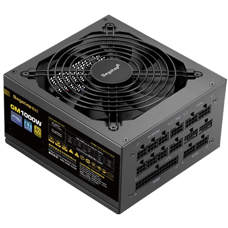 Segotep GM1000W Full Modulara 80 Plus Gold Negru