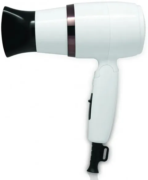 Uscator de Par Rosberg R51100J 1600W 3 Viteze Alb Auriu