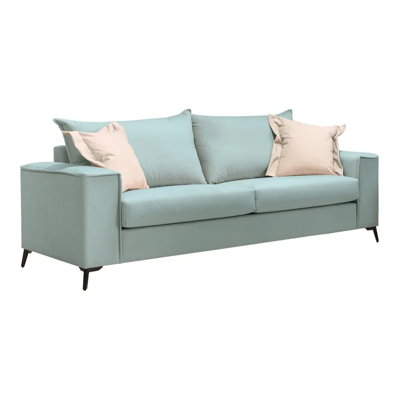 Set 2 Canapele Verona x2 Pako World Verde Deschis 225x93x100cm - imagine 2