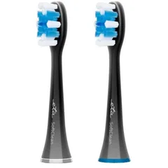 Set 2 Capete de Schimb ETA SoftClean Negru