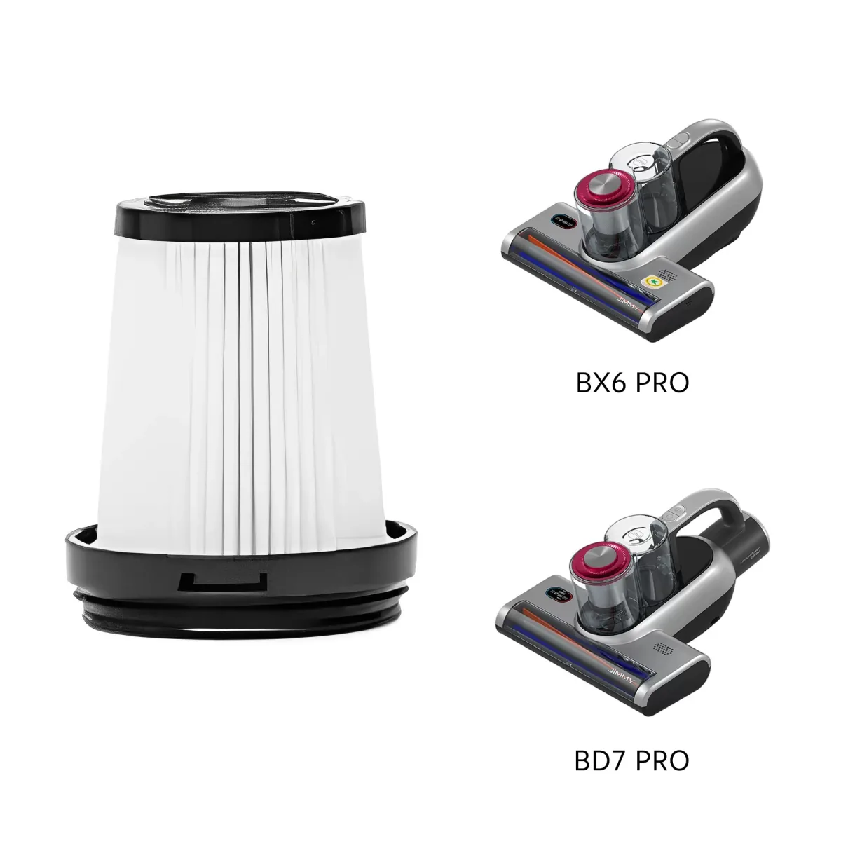 Set 2 Filtre Compatibile Jimmy BX6 PRO / BD7 PRO - imagine 2