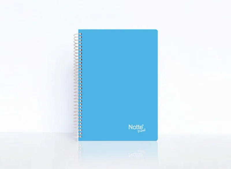 Set 48 Caiete Notte Trend A5 cu Spira 60 File Dictando