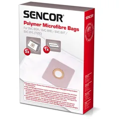 Set 5 Saci Aspirator Microfibra Sencor SVC 8