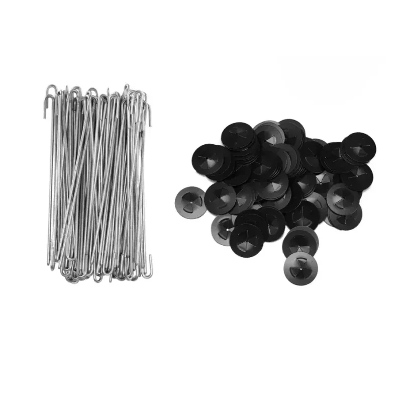 Set 50 Cârlige Inox SmartHeater pentru Plasă de Protecție Panouri Fotovoltaice
