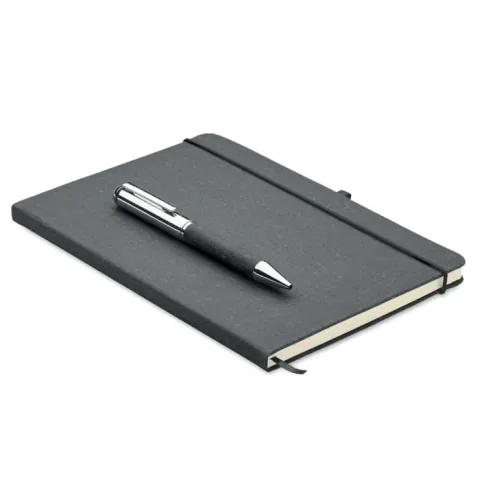 Set Cadou Midocean Carnet A5 Piele Reciclata Liniat 160 Pagini 231820