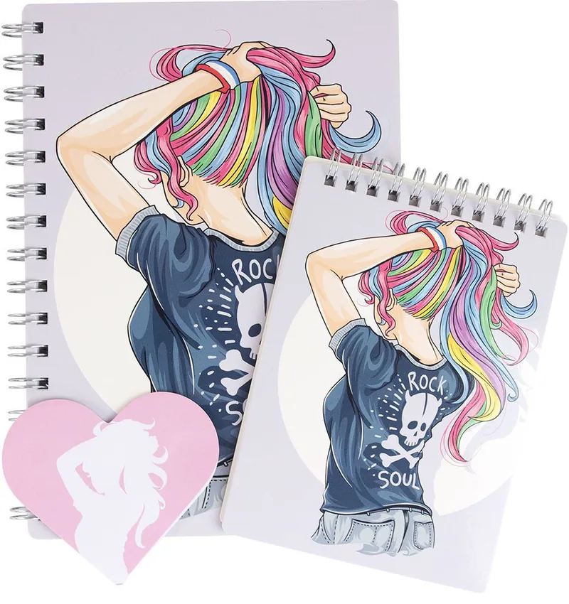 Set Caiete Sense Rock and Soul A5 A6 3 Piese
