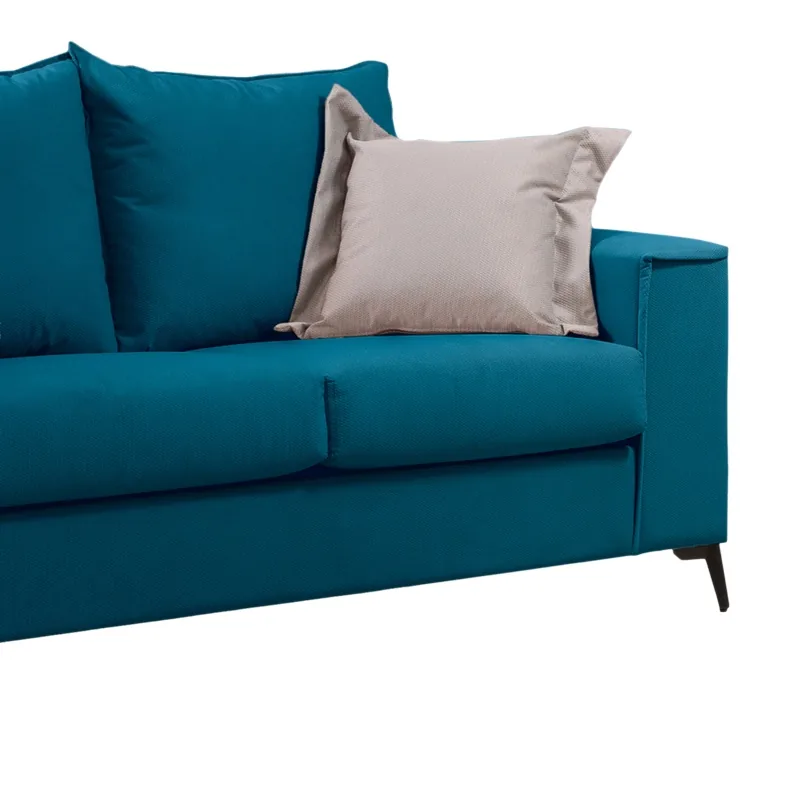 Set Canapele Pako World Verona 2 Locuri Albastru 225x93x100cm - imagine 7