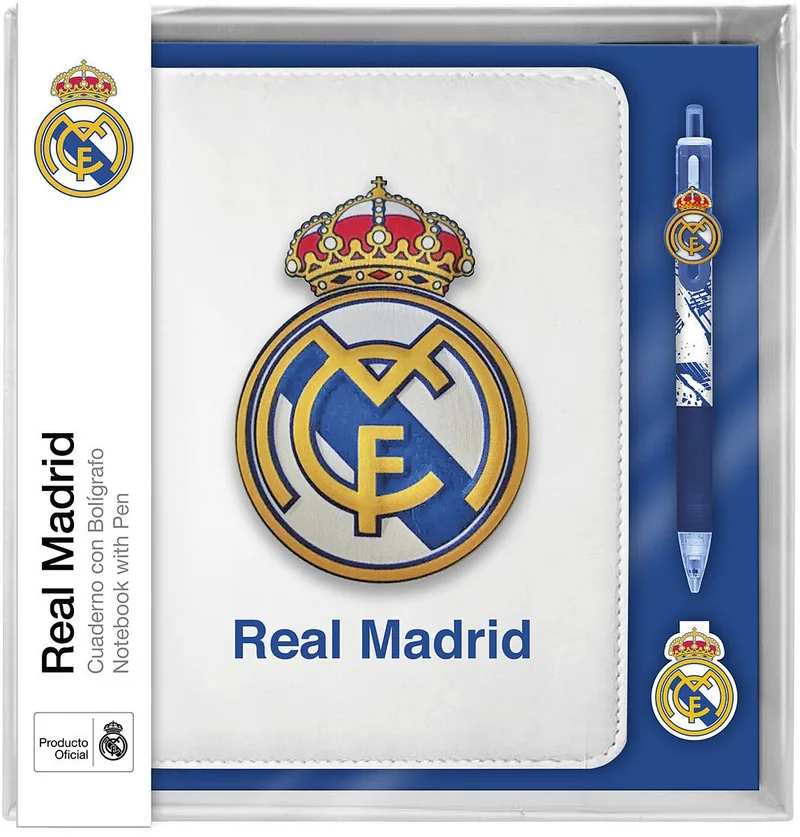 Set CYP Brands Real Madrid Agenda Antistres si Pix Multicolor