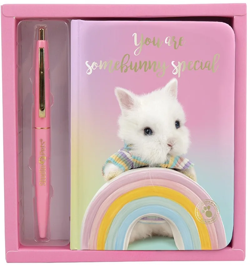 Set de Carnete si Pixuri Studio Pets Bunny Bunny Bunny in Cutie