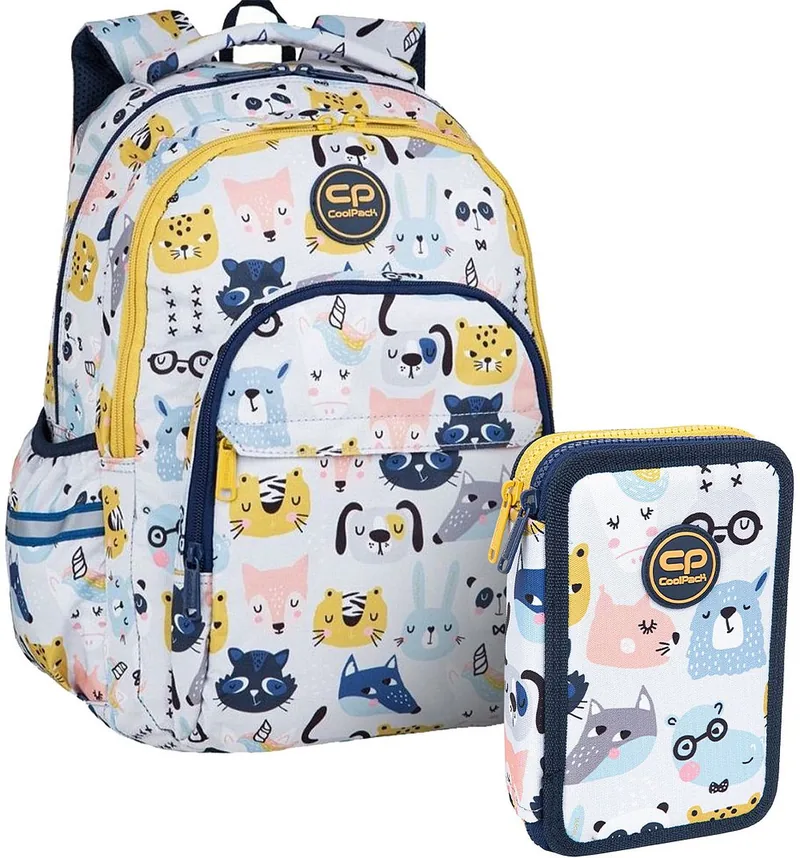 Set Scolar Cool Pack Pucci Rucsac si Penar cu Rechizite