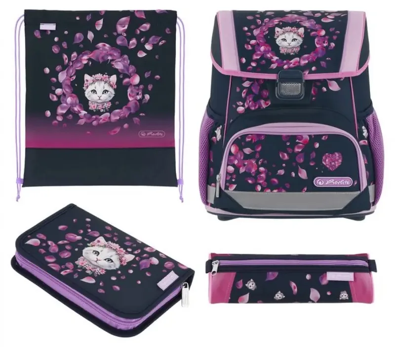 Set Scolar Herlitz Loop Plus Blossom Dance Ghiozdan 2 Penare Sac de Sport
