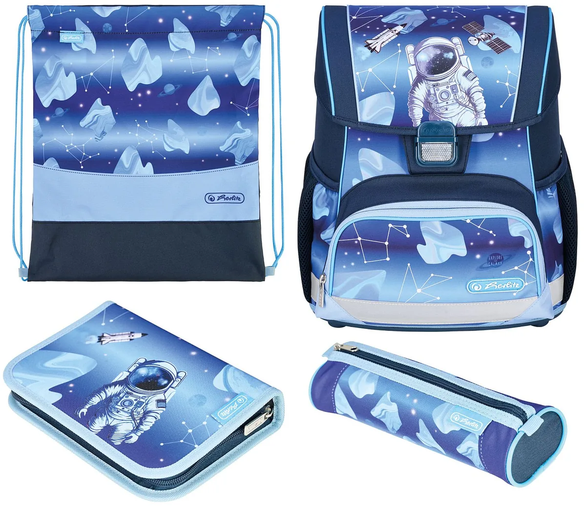 Set Școlar Herlitz Loop Plus Cosmic Explorer