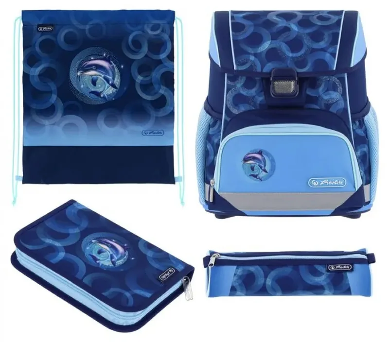 Set Școlar Herlitz Loop Plus Dolphin Ride