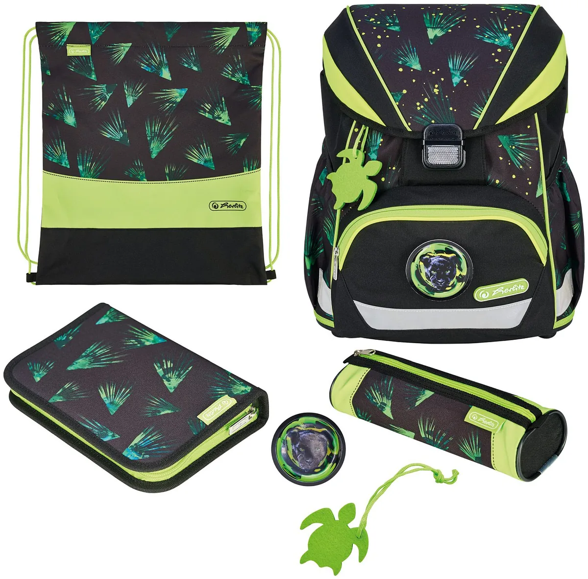 Set Școlar Herlitz UltraLight XL Plus Jungle Explorer