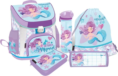 Set Școlar Lizzy Card Mermaid Sweet 5 în 1