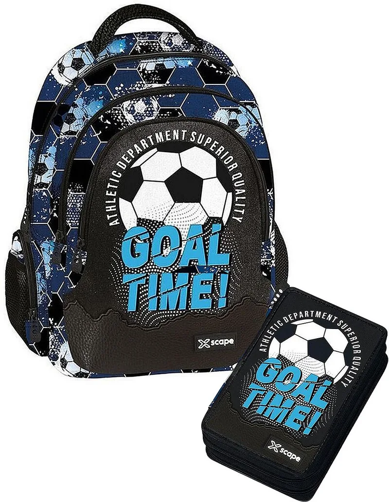 Set Scolar Rucsac si Penar Graffiti Xscape Football