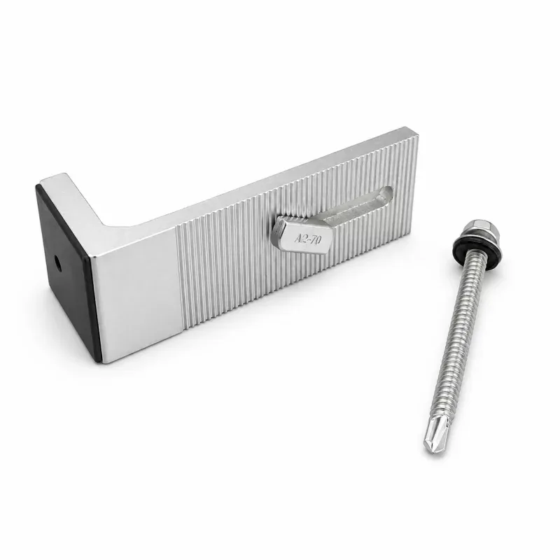 Set Suport L SmartHeater 120x40mm pentru Panouri Fotovoltaice pe Tabla