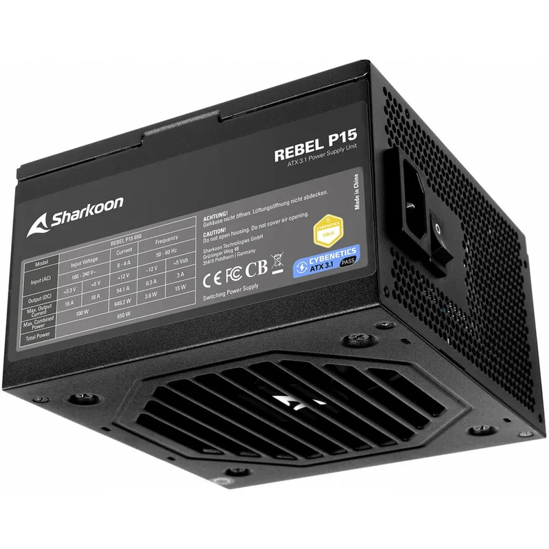 Sharkoon Rebel P15 650W