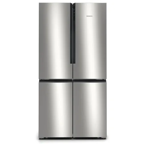 Siemens iQ300 French Door 605L Argintiu