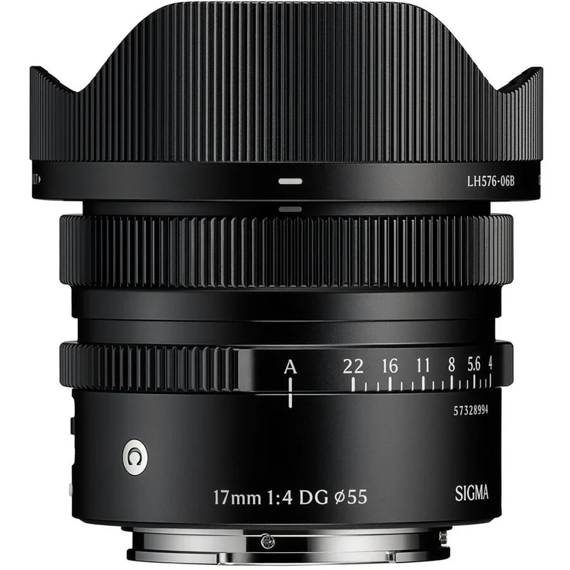 Sigma 17mm F4 DG DN Contemporary Montura E Negru