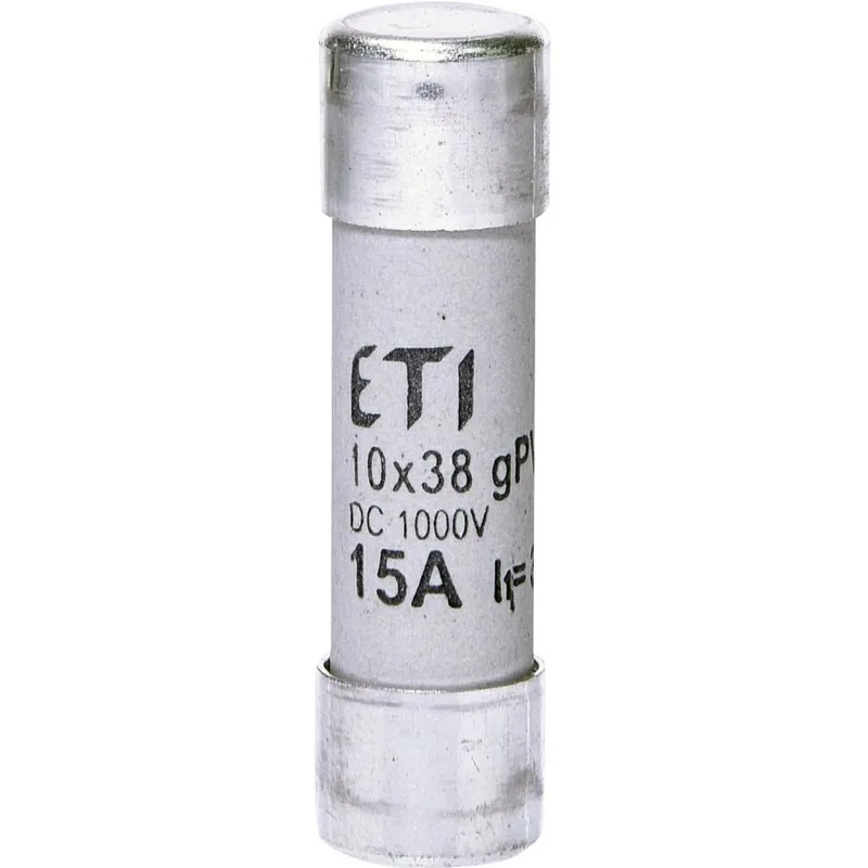 Siguranță Fuzibilă ETI CH10x38 gPV 15A 1000V DC