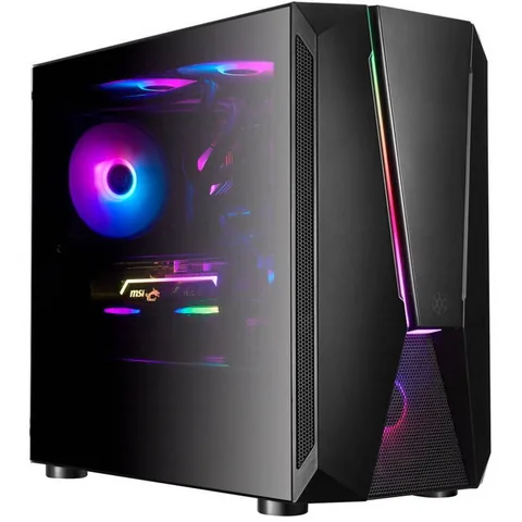 Silverstone Fara V1M Pro Micro ATX ARGB Sticla Calita Negru