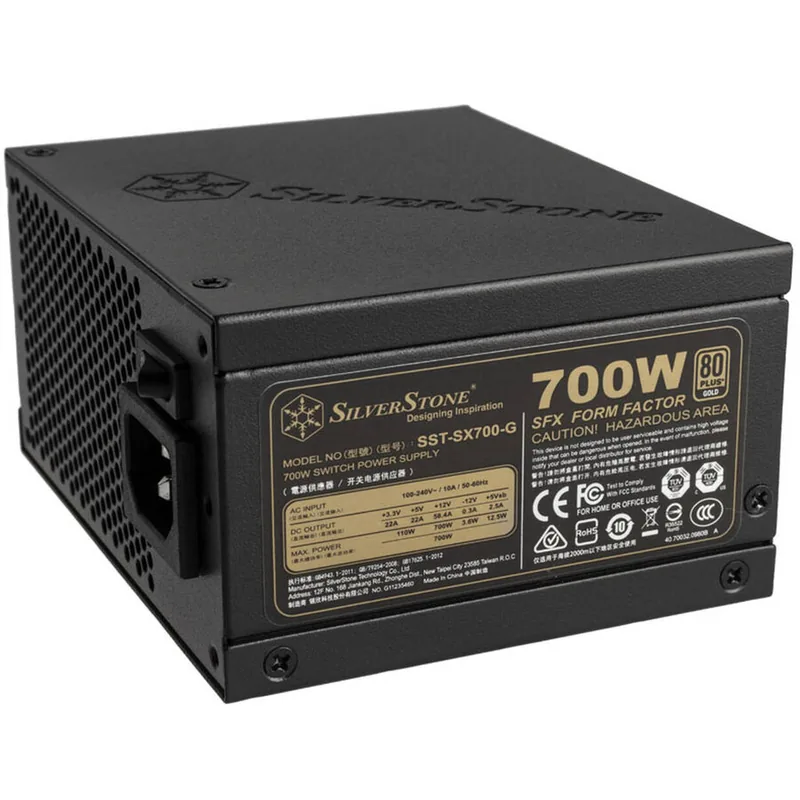 Silverstone SST-SX700-G v1.1 700W SFX 80 Plus Gold Negru