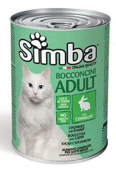 Conserva pentru Pisici Simba Iepure 415g