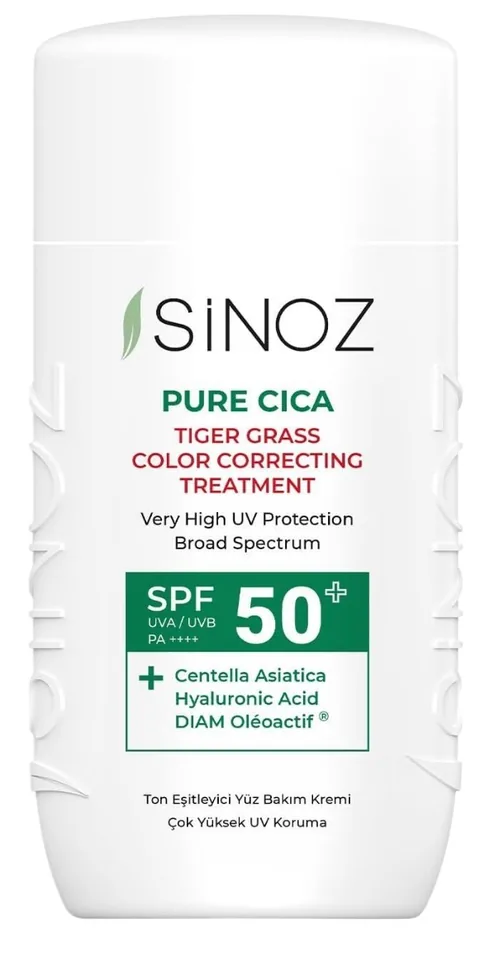 Fluid Solar pentru Față Sinoz Pure Cica SPF50+ 50ml
