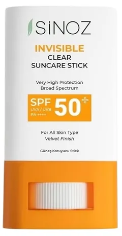 Stick de Protectie Solara Sinoz SPF50+ 15g Pentru Fata