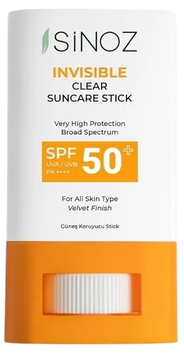 Stick de Protectie Solara Sinoz SPF50+ 15g Pentru Fata