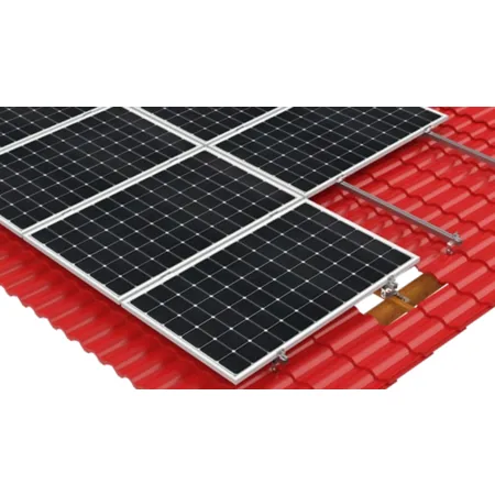 Sistem de Fixare TRV SolarEasy 8 Panouri Fotovoltaice Tigla Metalica