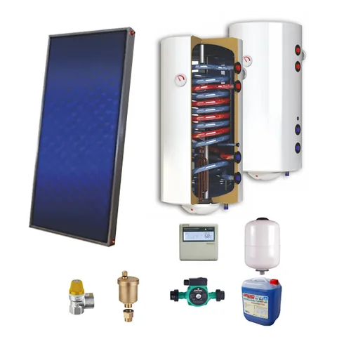 Sistem Solar Presurizat Sunsystem PK SL FP 2.0 150L 2 Serpentine