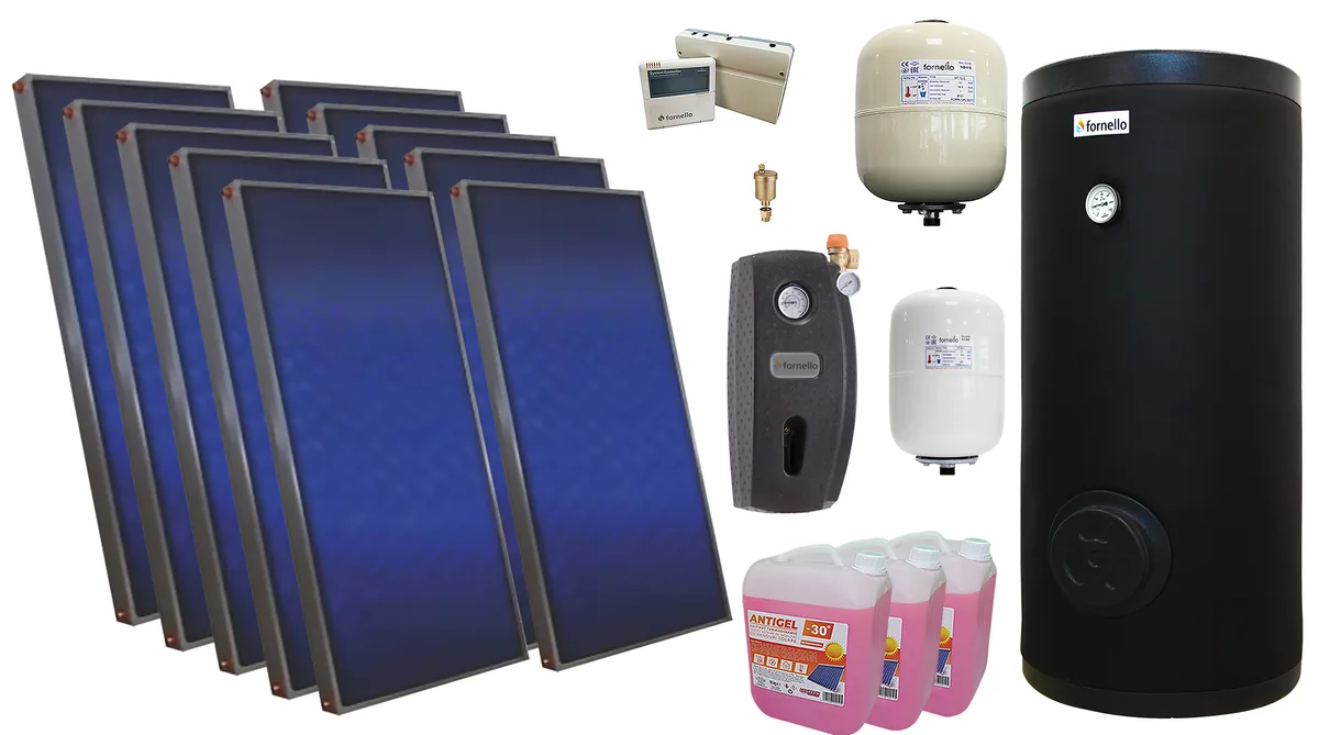 Sistem Solar Sunsystem PK Select FP 2.0 10 Panouri 1000L