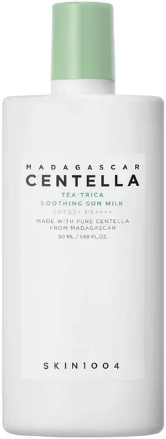 Lapte de Față cu Protecție Solară Skin 1004 Madagascar Centella Tea-Trica SPF50+ 50ml